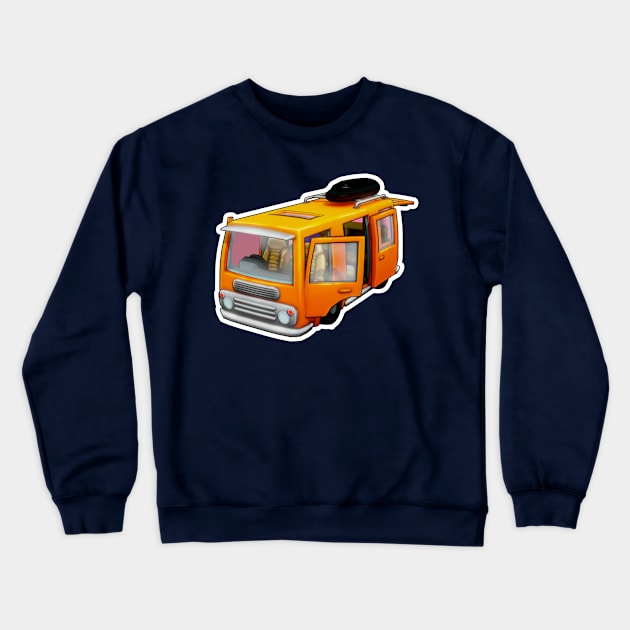 Funny Bus Crewneck Sweatshirt by MadDesigner